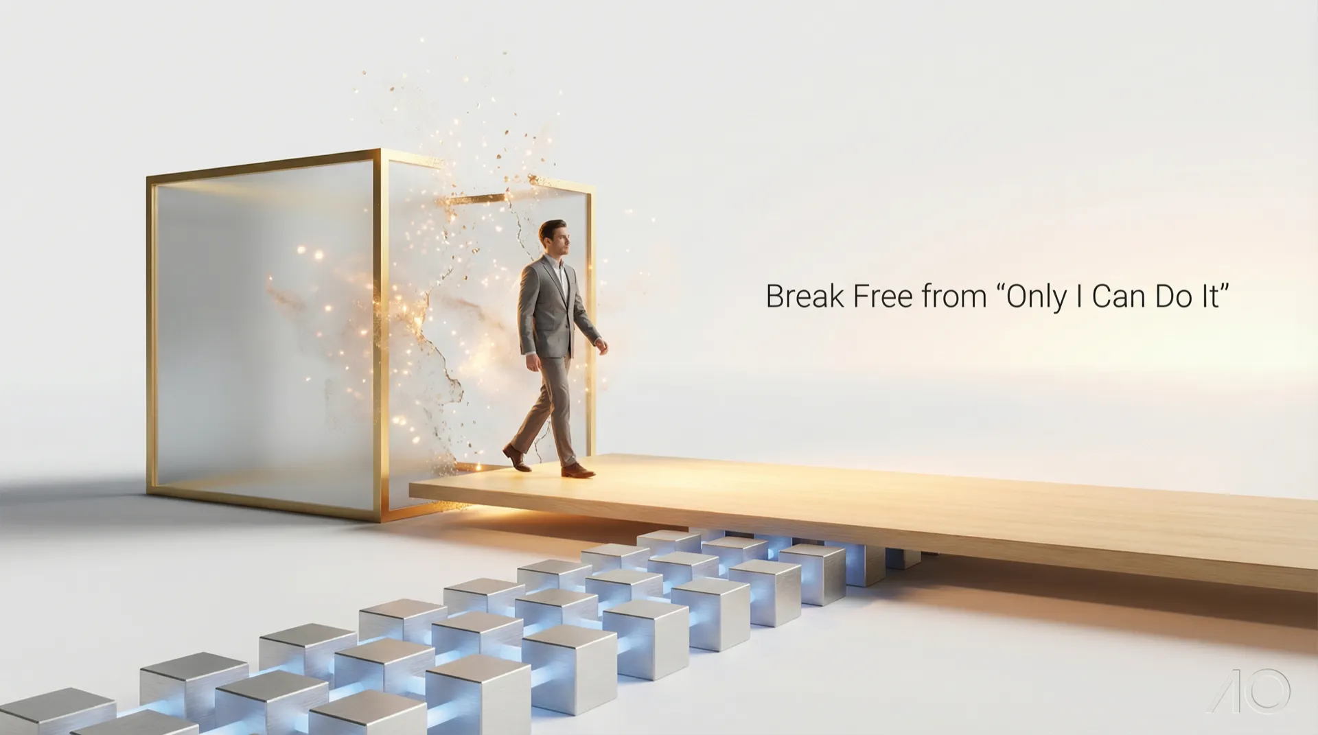 Business owner trapped in operational chaos